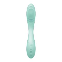   Satisfyer Rrrolling - mozgó golyós G-pont vibrátor (menta)