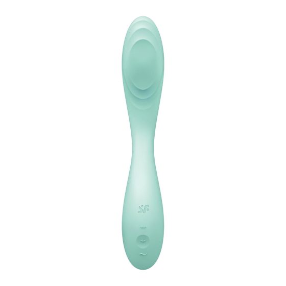 Satisfyer Rrrolling - mozgó golyós G-pont vibrátor (menta)