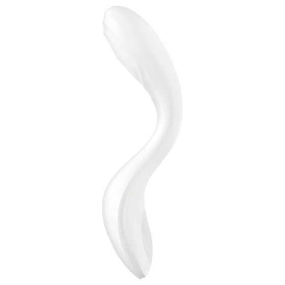 Satisfyer Rrrolling - mozgó golyós G-pont vibrátor (fehér)