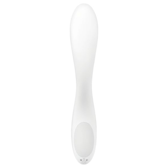 Satisfyer Rrrolling - mozgó golyós G-pont vibrátor (fehér)