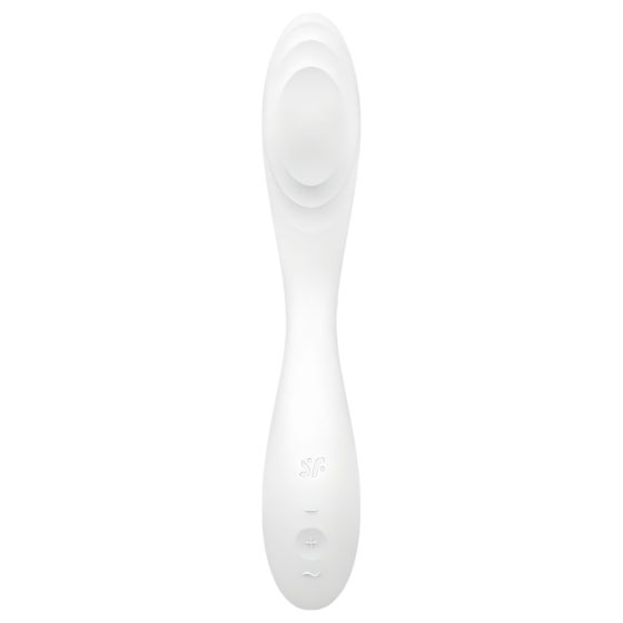 Satisfyer Rrrolling - mozgó golyós G-pont vibrátor (fehér)