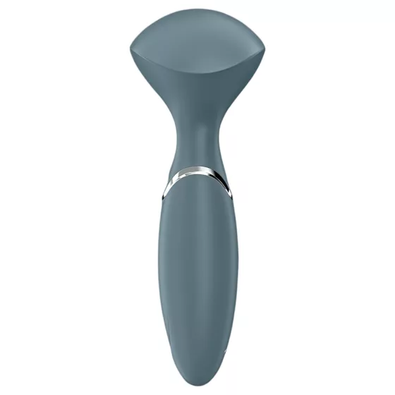 Satisfyer Mini Wand-er - akkus masszírozó vibrátor (szürke)