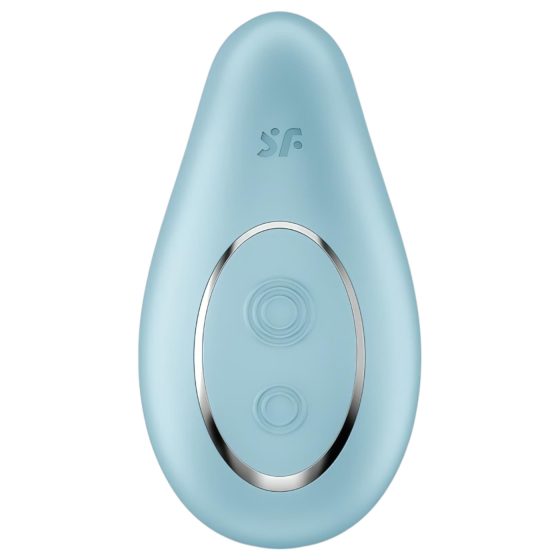 Satisfyer Dipping Delight - akkus csikló vibrátor (kék)