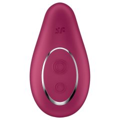 Satisfyer Dipping Delight - akkus csikló vibrátor (piros)