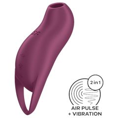   Satisfyer Pocket Pro 1 - akkus, léghullámos csiklóizgató (lila)