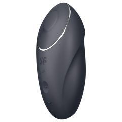 Satisfyer Tap & Climax 1 - 2in1 csikló vibrátor (fekete)
