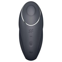 Satisfyer Tap & Climax 1 - 2in1 csikló vibrátor (fekete)