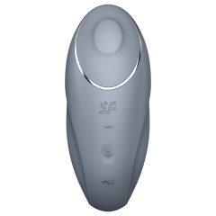 Satisfyer Tap & Climax 1 - 2in1 csikló vibrátor (szürke)