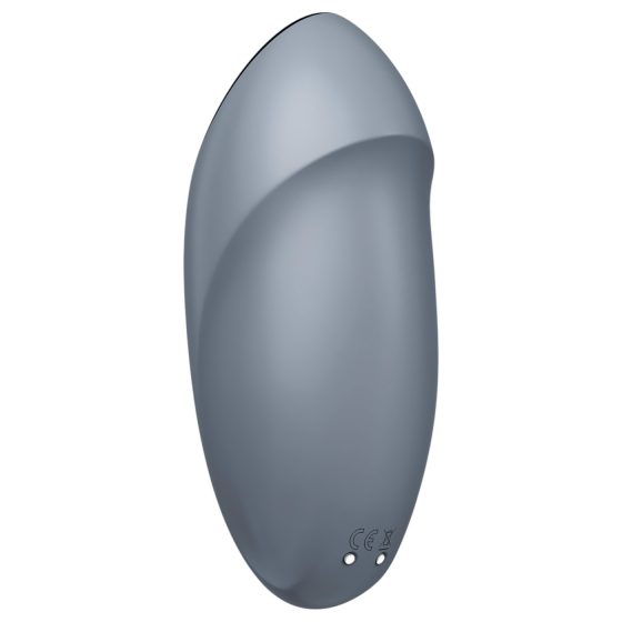 Satisfyer Tap & Climax 1 - 2in1 csikló vibrátor (szürke)