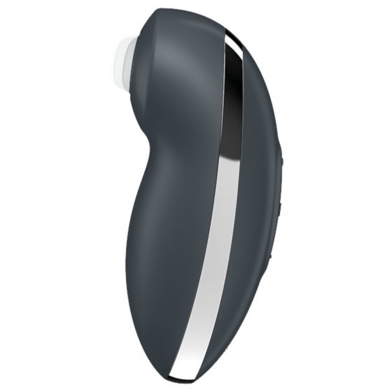 Satisfyer Tap & Climax 2 - 2in1 csikló vibrátor (szürke)