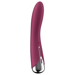   Satisfyer Spinning Vibe 1 - forgó fejes G-pont vibrátor (piros)