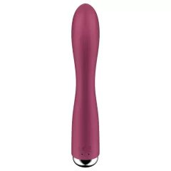   Satisfyer Spinning Rabbit 1 - forgó csiklókaros vibrátor (piros)