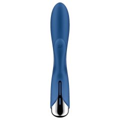   Satisfyer Spinning Rabbit 1 - forgó csiklókaros vibrátor (kék)