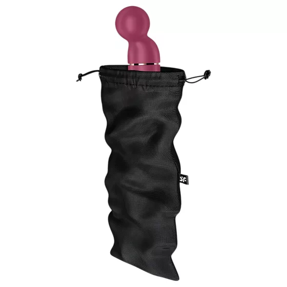 Satisfyer Treasure Bag XL - diszkrét szexjáték tároló táska - nagy (fekete)