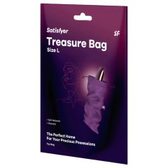 Satisfyer Treasure Bag L - tároló táska - közepes (lila)