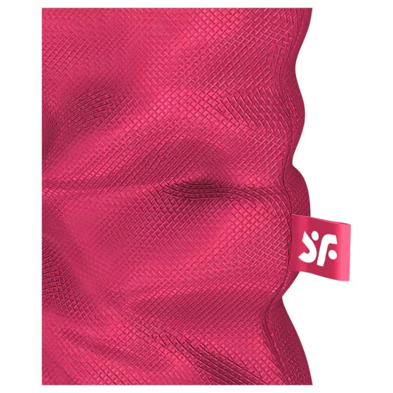Satisfyer Treasure Bag L - diszkrét tároló táska - nagy (pink)