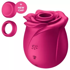   Satisfyer Pro 2 Classic Blossom - léghullámos csiklóizgató (piros)