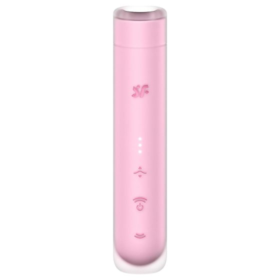 Satisfyer First Kiss - léghullámos csiklóizgató (piros)