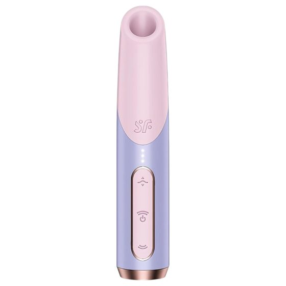 Satisfyer Bold Kiss - léghullámos rúzs vibrátor (rózsaszín)