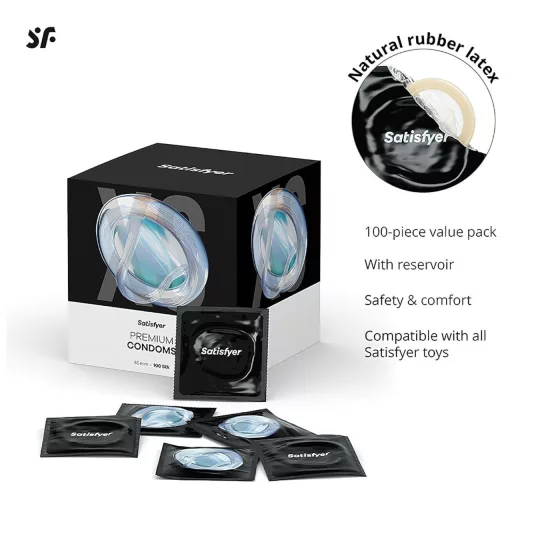 Satisfyer - óvszer - 45 mm (100 db)