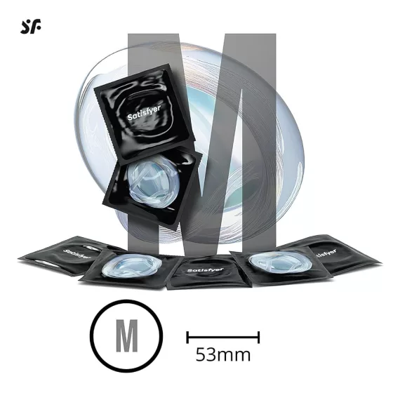 Satisfyer - óvszer - 53 mm (100 db)