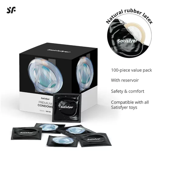 Satisfyer - óvszer - 53 mm (100 db)