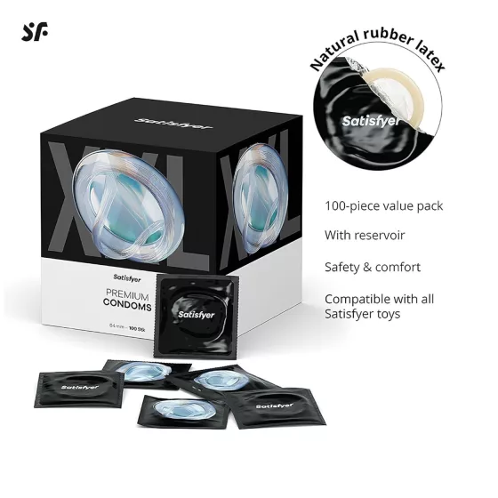 Satisfyer - óvszer - 64 mm (100 db)