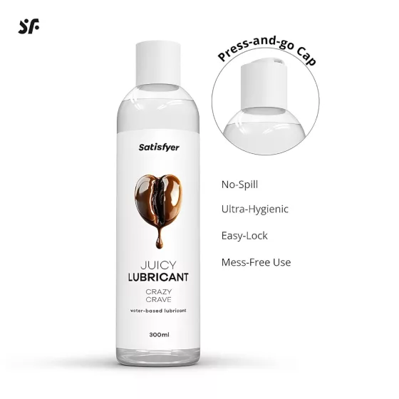 Satisfyer Juicy Crazy Crave - ízesített síkosító (300ml)
