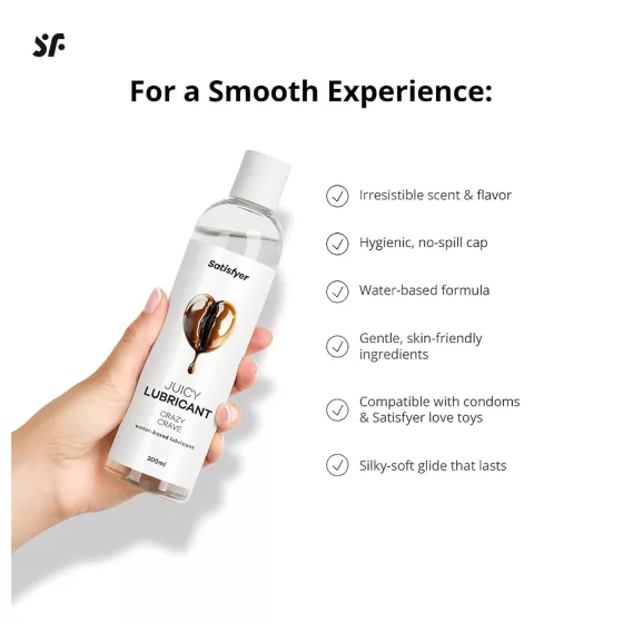 Satisfyer Juicy Crazy Crave - ízesített síkosító (300ml)