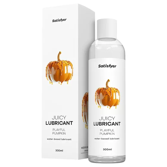 Satisfyer Juicy Playful Pumpkin - ízesített síkosító (300ml)