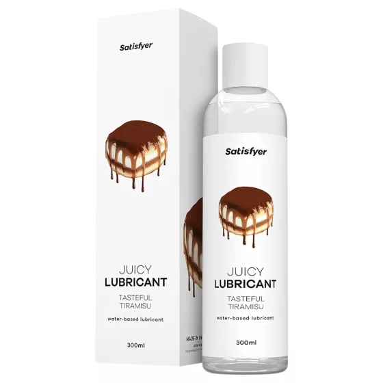 Satisfyer Juicy Tasteful Tiramisu - ízesített síkosító (300ml)