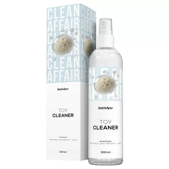 Satisfyer - játékszertisztító szexuális segédeszközökhöz (300ml)