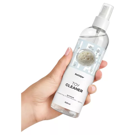 Satisfyer - játékszertisztító szexuális segédeszközökhöz (300ml)
