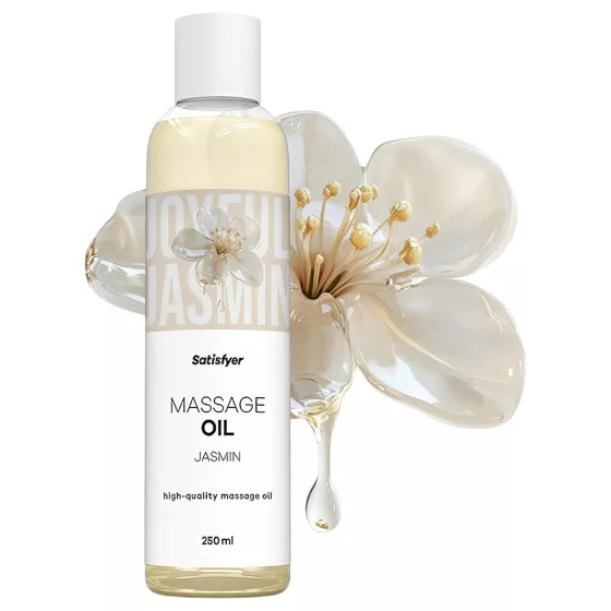 Satisfyer - jázmin illatú masszázsolaj (250ml)