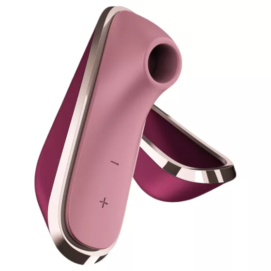 Satisfyer Traveler - léghullámos csiklóizgató, elemes (rózsaszín)