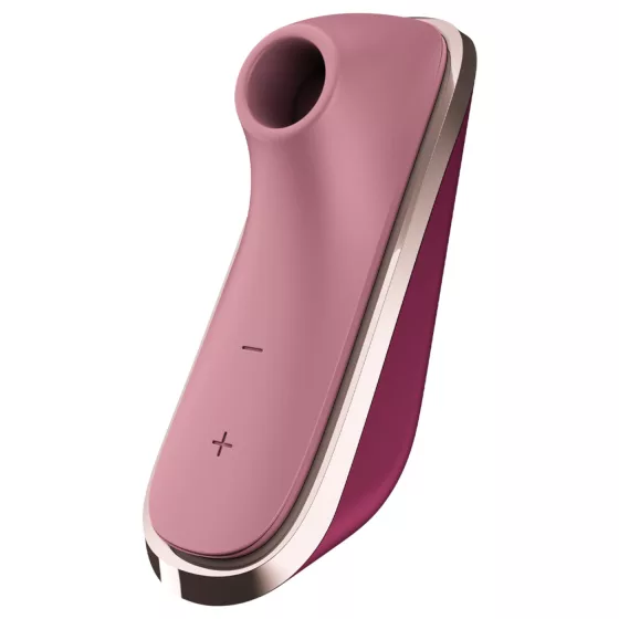 Satisfyer Traveler - léghullámos csiklóizgató, elemes (rózsaszín)