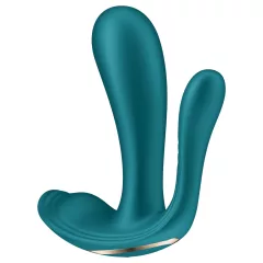 Satisfyer Top Secret+ - 3 ágú, hordható vibrátor (zöld)