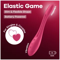   Satisfyer Elastic Game - elemes, flexibilis párvibrátor (pink)
