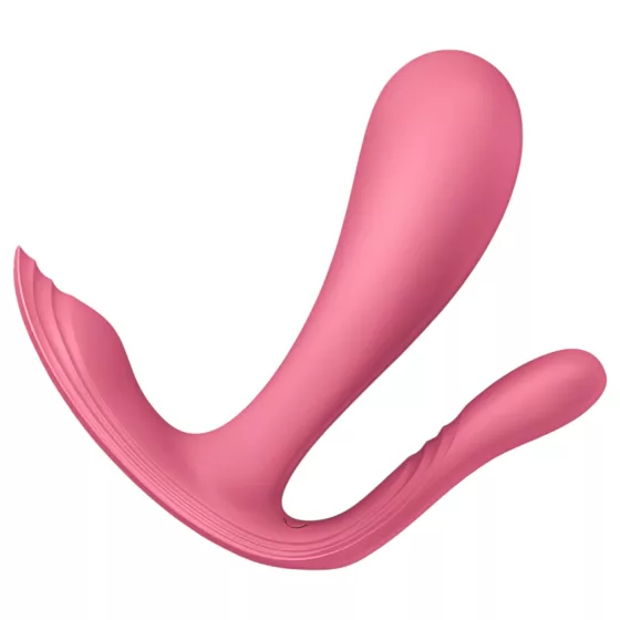Satisfyer Top Secret+ - viselhető G-pont- és anál vibrátor (rózsaszín)