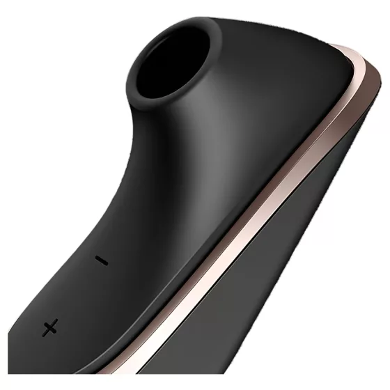 Satisfyer Traveler - léghullámos csiklóizgató, akkus (fekete)