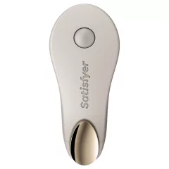   Satisfyer Little Secret - hordható bugyivibrátor, vibrációs bugyi (fehér)