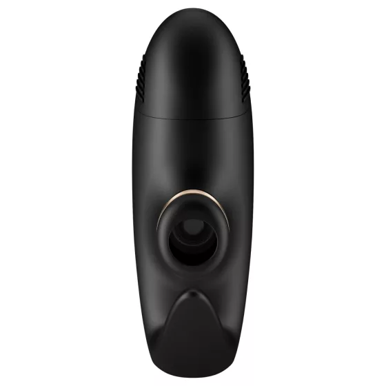 Satisfyer Pro 4 Couples - léghullámos párvibrátor (fekete)