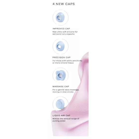 Satisfyer Pro 2 Gen4 - App-vezérelt léghullámos csiklóizgató (kék)