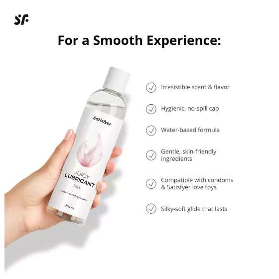 Satisfyer Juicy Feel - vízbázisú síkosító (300ml)