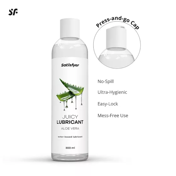 Satisfyer Juicy Aloe Vera - aloe verás síkosító (300ml)