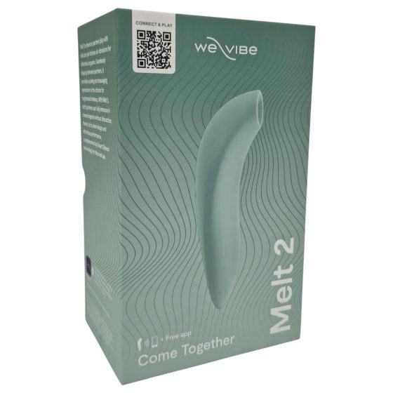 We-Vibe Melt 2 - okos léghullámos csiklóizgató (türkiz)