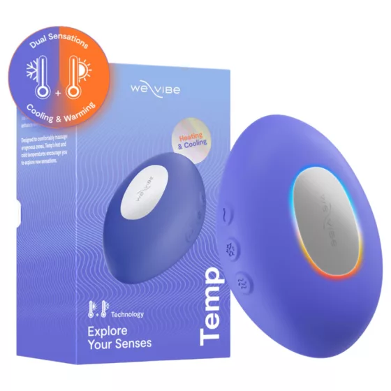 / We-Vibe Temp - hűtő-melegítő csiklóizgató vibrátor (kék)