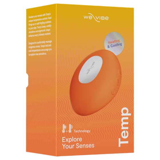 We-Vibe Temp - csiklóizgató vibrátor (narancs)