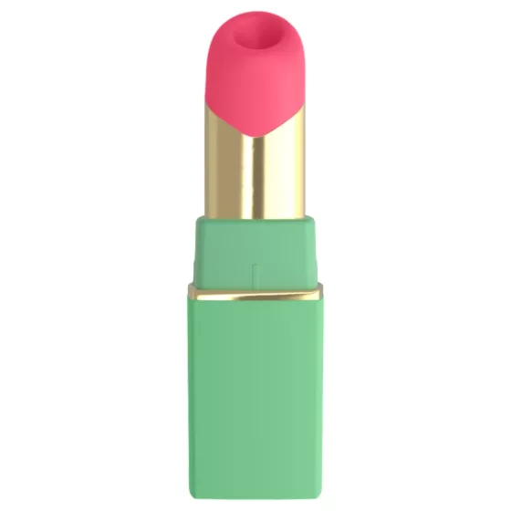 Womanizer Beauty - rúzs alakú léghullámos csiklóizgató (zöld)