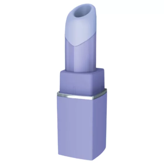 Womanizer Beauty - rúzs alakú léghullámos csiklóizgató (lila)